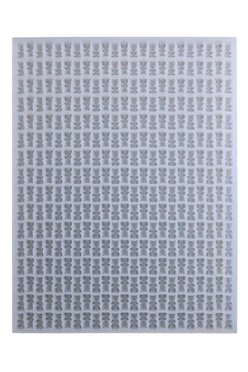 1.5 mL Gummy Bear Mold - Sharp Half Sheet - 368 Cavities