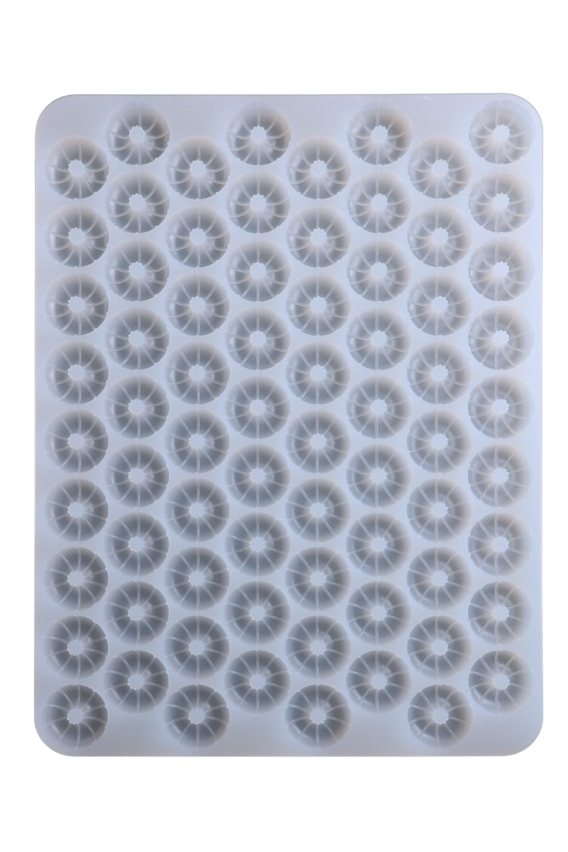 10 mL Doughnut Breaker Gummy Mold - Half Sheet - 72 Cavities
