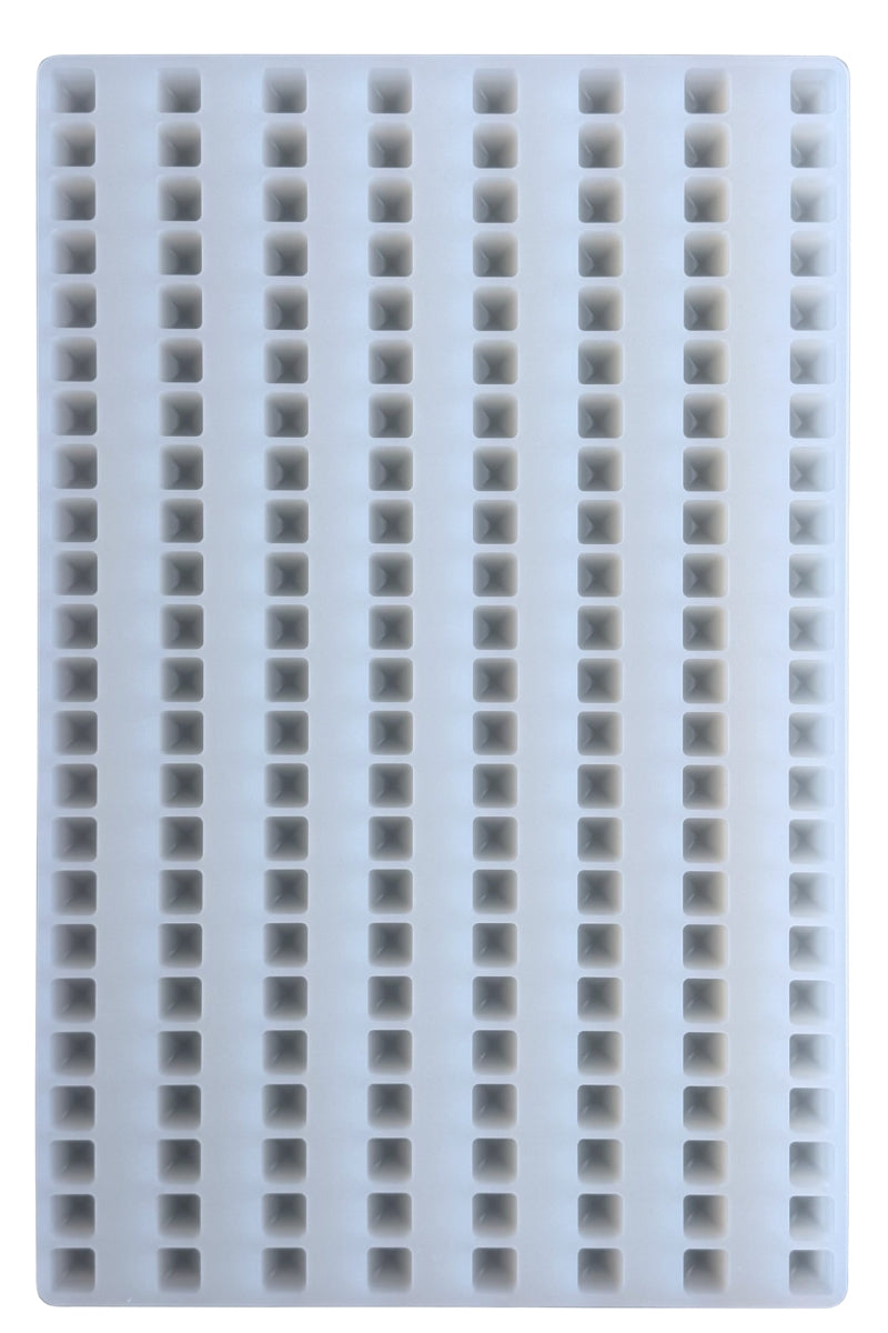 2 mL Rounded Top Square Gummy Mold - Universal Depositor - 184 Cavities