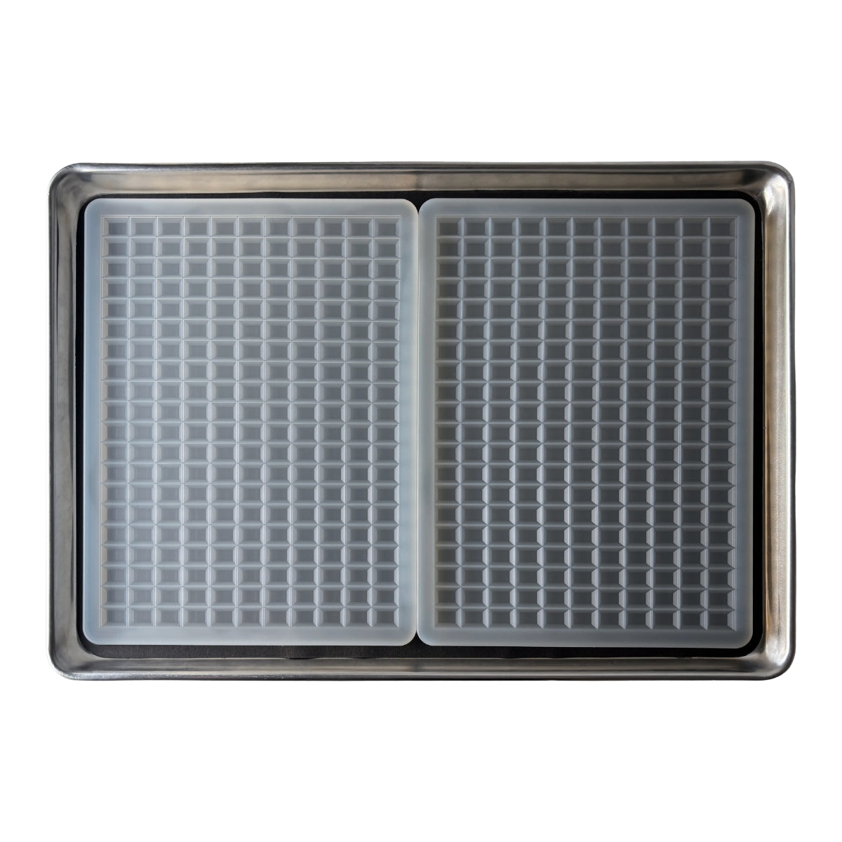 2 mL Gem Square Gummy Slab Mold - Half Sheet - 220 Cavities
