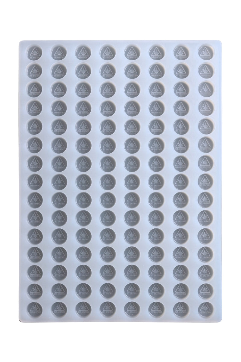 3 mL MA, ME, & RI State Circle & Disc Gummy Mold - Depositor - 120 cavities