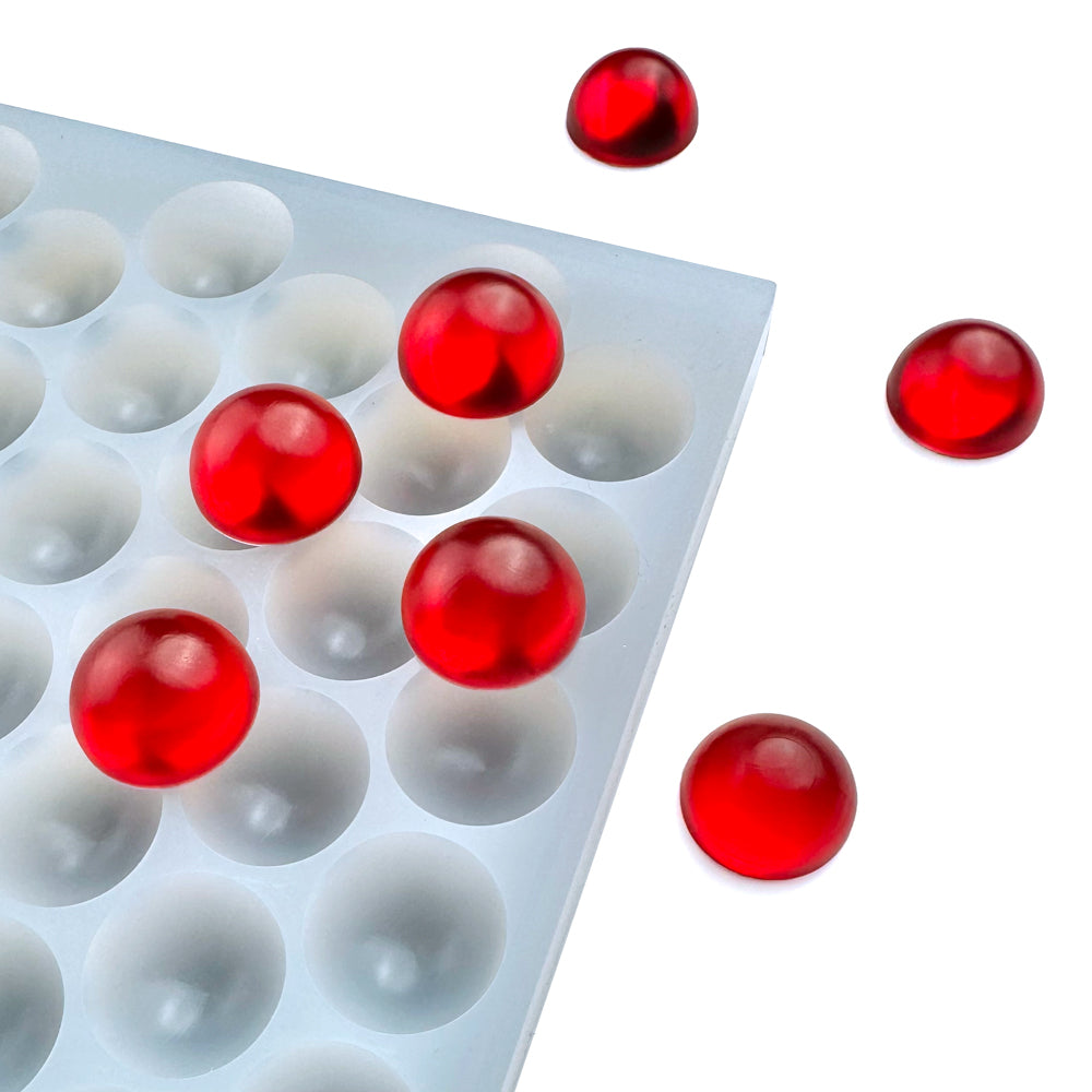 3 mL Bon Bon Gummy Mold - Sharp Half Sheet - 210 Cavities
