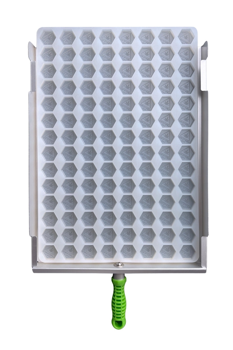 4.6 mL Hexagon Gummy Mold - MA, ME & RI THC Logo Mold - Universal Depositor - 112 Cavities