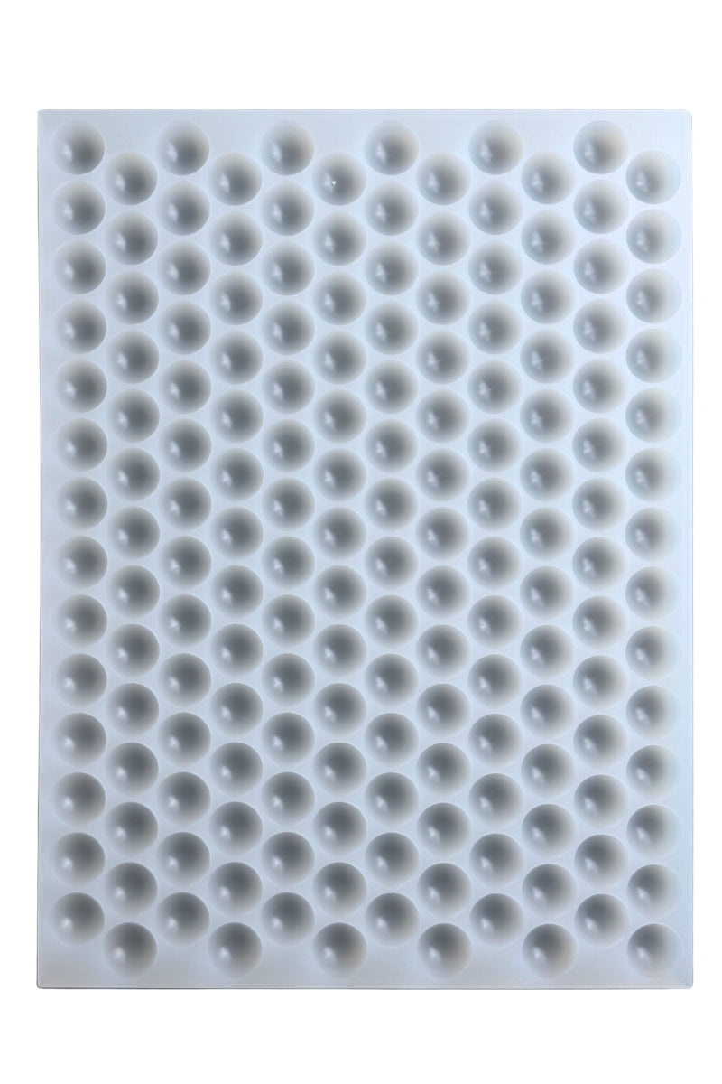 4 mL Bon Bon Gummy Mold - Sharp Half Sheet - 168 Cavities