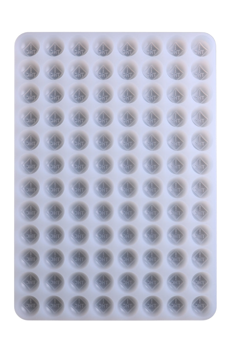 6.4 mL Bon Bon Gummy Mold - CO, OH, NM & FL THC Logo Mold - Universal Depositor - 96 Cavities