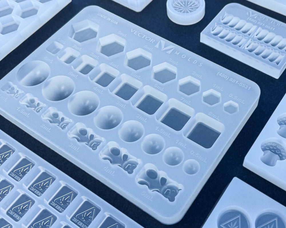 Variety Gummy Silicone mold.