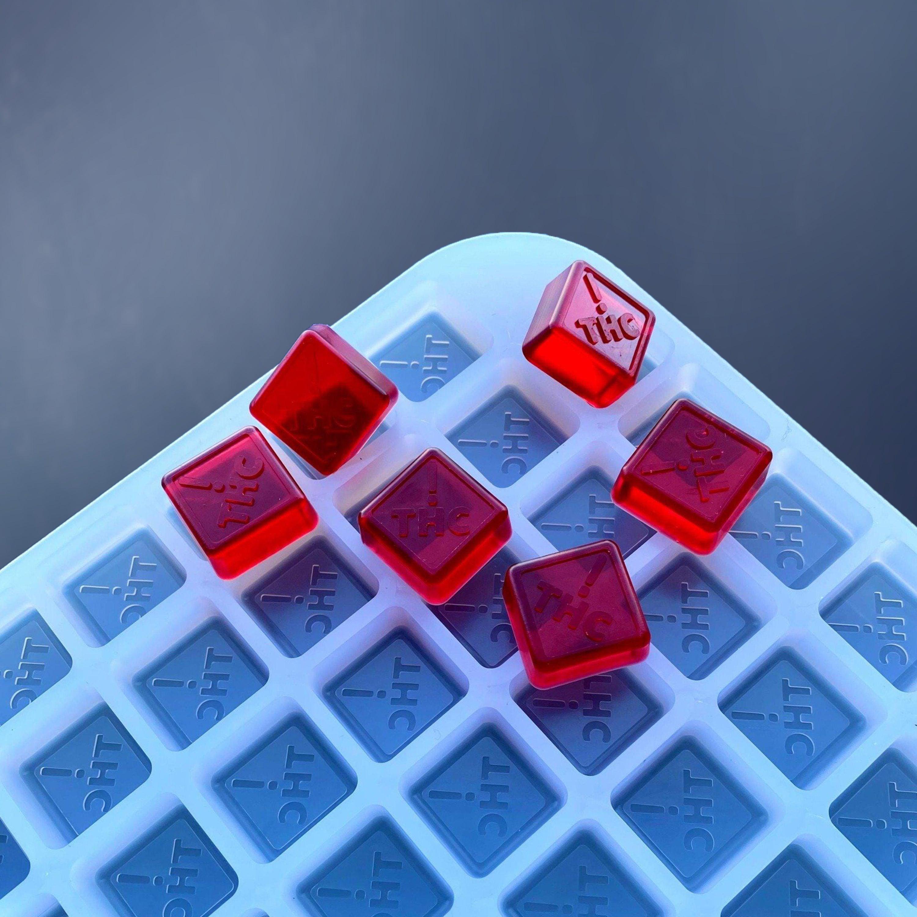 Cube Gummy Mold, THC & CBD Candy Molds