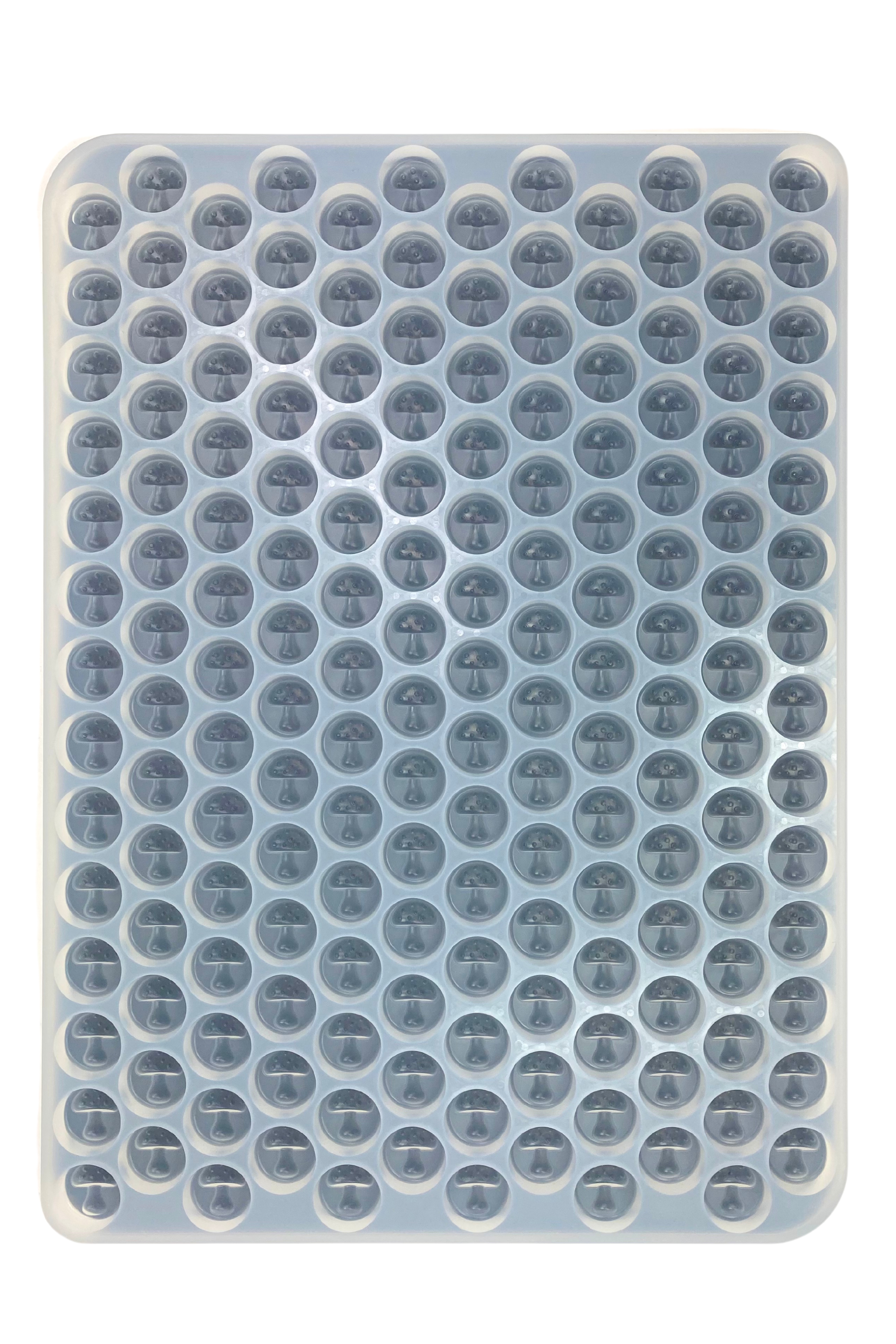 4mL mushroom silicone mold designed for gummy or chocolate creations.