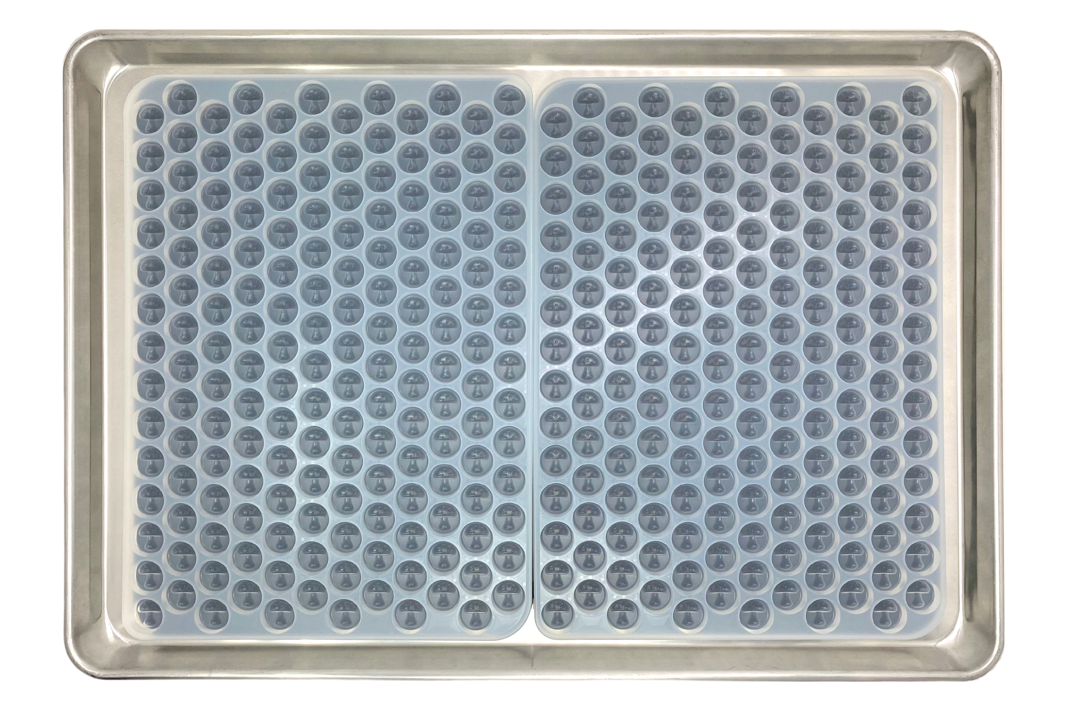 4mL mushroom silicone mold designed for gummy or chocolate creations.
