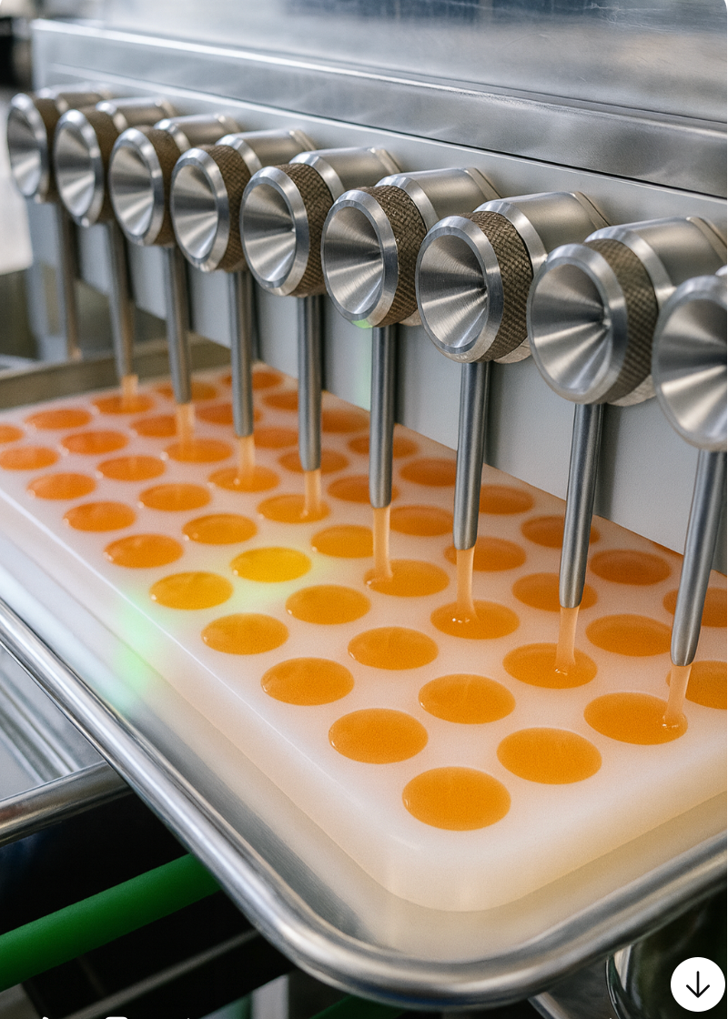 Depositor-Compatible Silicone Molds