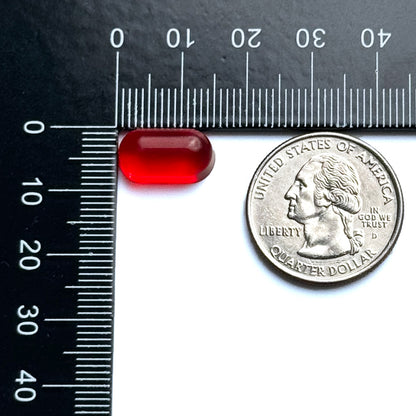 0.5 mL Capsule Gummy Mold - Sharp Half-Sheet  - 751 Cavities