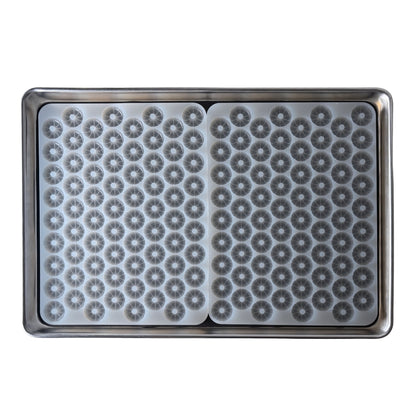 10 mL Doughnut Breaker Gummy Mold - Half Sheet - 72 Cavities