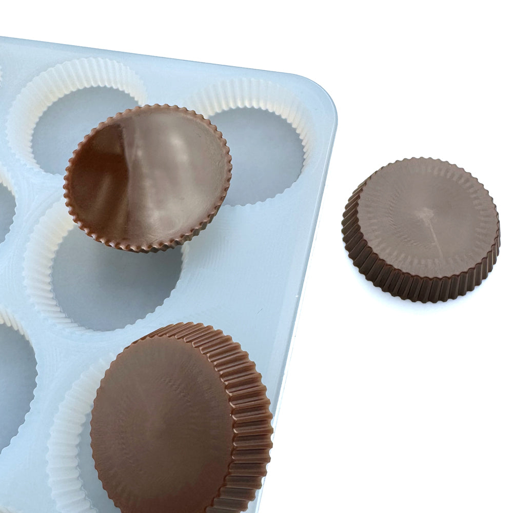 17mL Buttercup/Reeses/Peanut Butter Cup silicone mold. 
