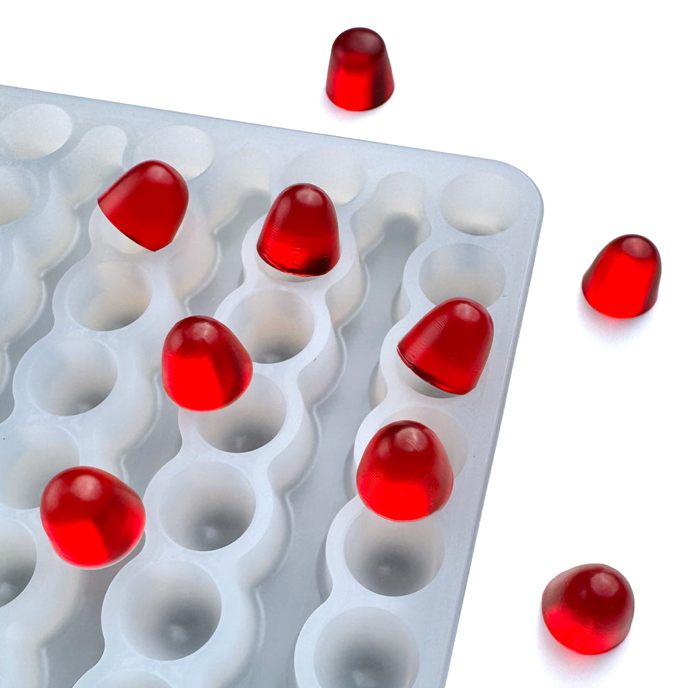 2ml Gumdrop silicone mold for candies, gummies, & chocolates. 
