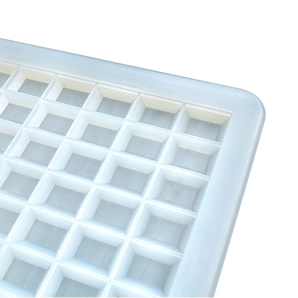 2ml Hex slab designed for easy demolding cavities. Ideal for fill and scrape- 220 Cavities