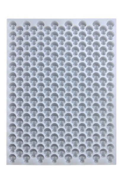 3.2 mL Mushroom Gummy Mold - Sharp Half Sheet - 203 Cavities
