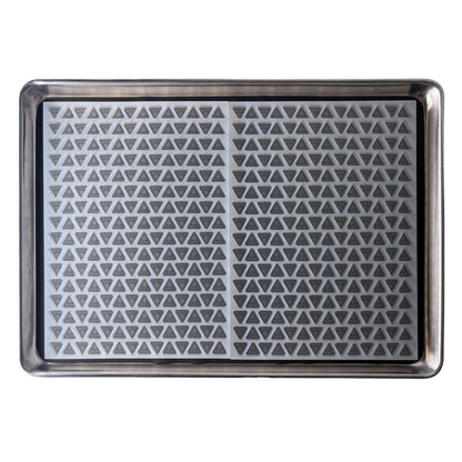 3 mL Gummy Mold - NY THC Logo Mold - Sharp Half Sheet - 224 Cavities