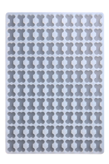 4.4 mL Bone & Dog Treat Gummy Mold - Half Sheet - 100 Cavities