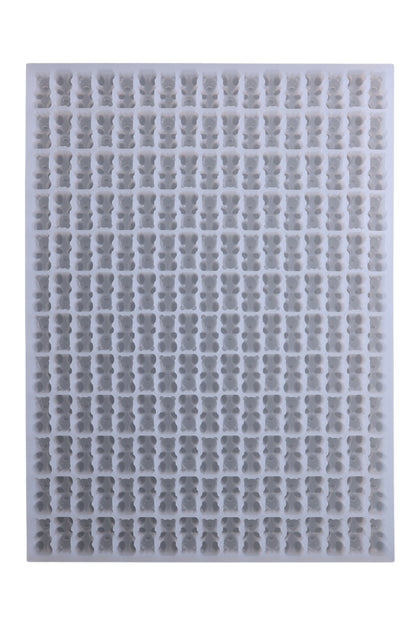 4 mL Gummy Bear Mold - Sharp Half Sheet - 204 Cavities