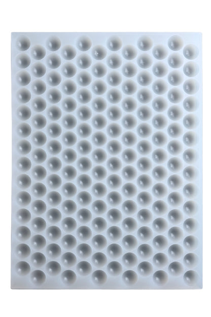 4 mL Bon Bon Gummy Mold - Sharp Half Sheet - 168 Cavities