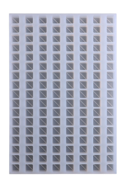 4 mL Square Breaker Gummy Mold - Depositor - 136 Cavities