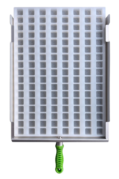 4 mL Square Gummy Mold - NV & MS THC Logo - Depositor - 136 Cavities