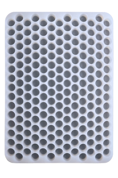5 mL Rolo Shape Gummy Mold - Half Sheet - 201 Cavities