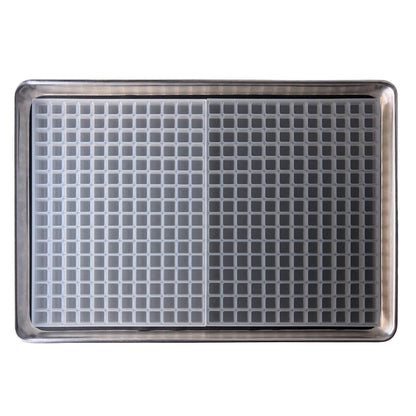 5 mL Square Gummy Mold - Sharp Half Sheet - 192 Cavities