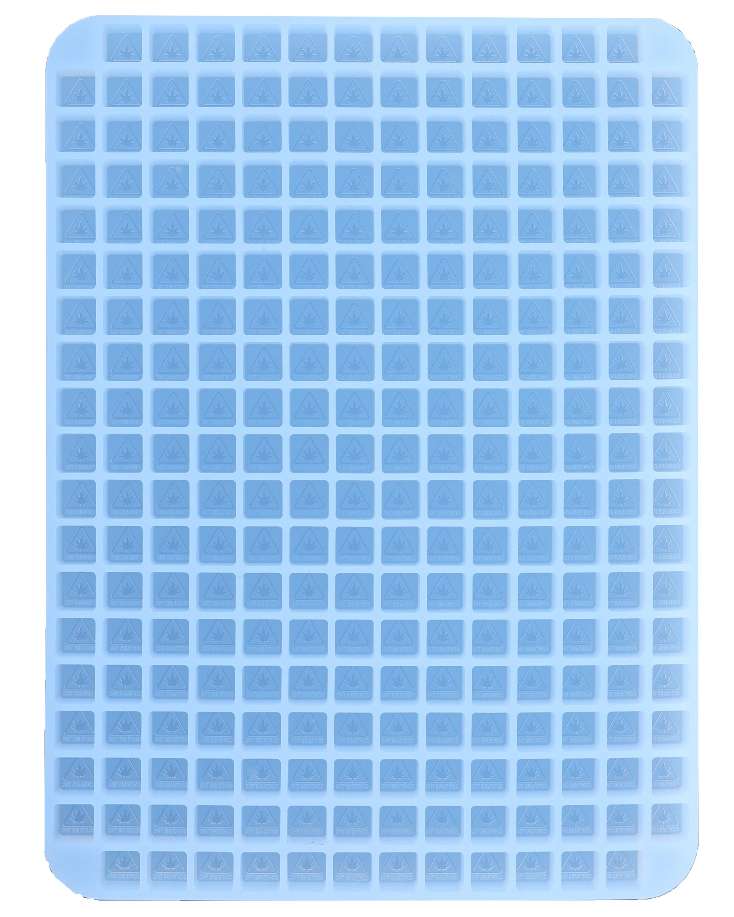 3.2mL Square Gummy Mold - Massachusetts, Maine & Rhode Island THC Logo Molds - Half Sheet - 262 Cavities