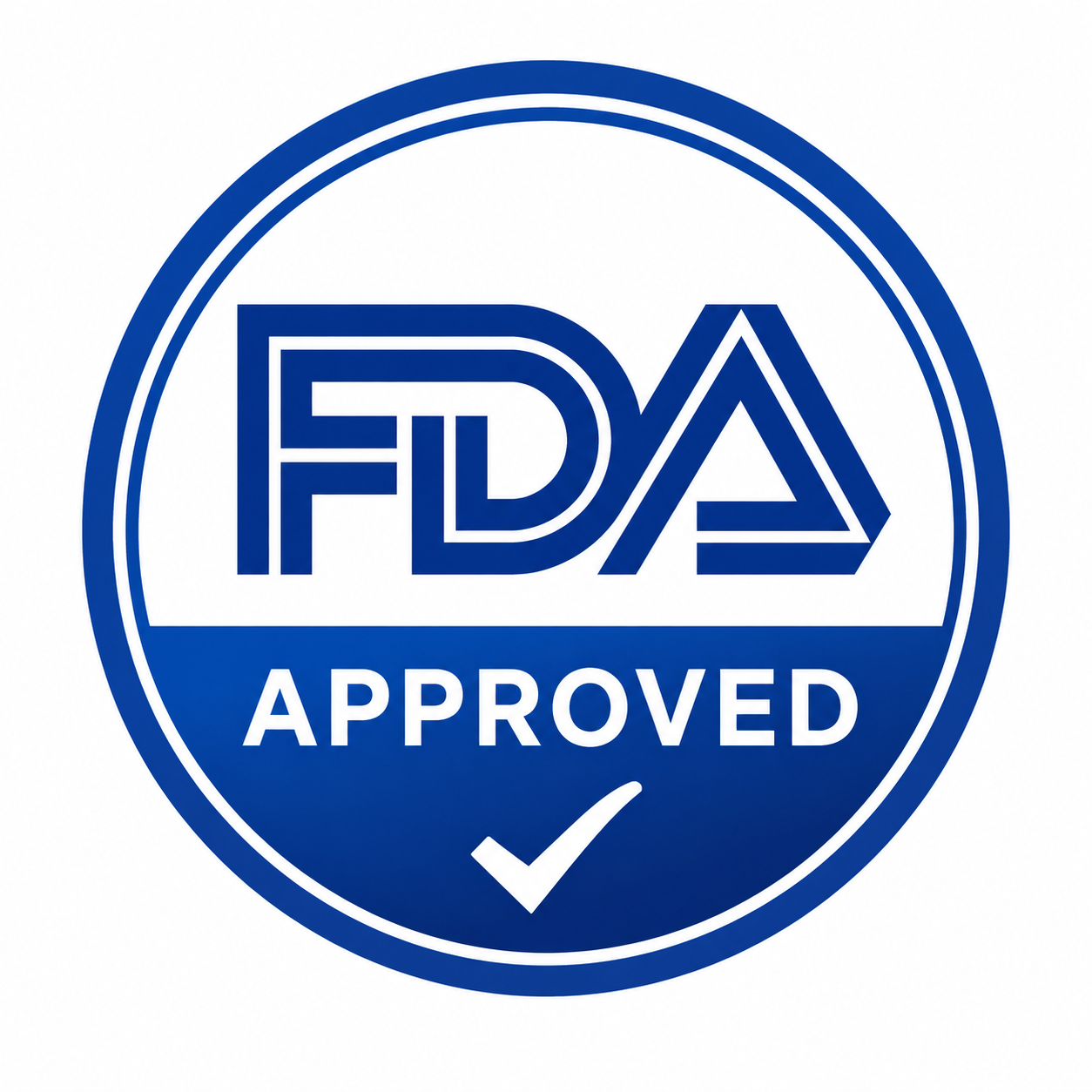 FDA-compliant badge for Vector Molds food-grade platinum silicone molds, highlighting trusted material quality for professional confectionery, candy, and nutraceutical production.