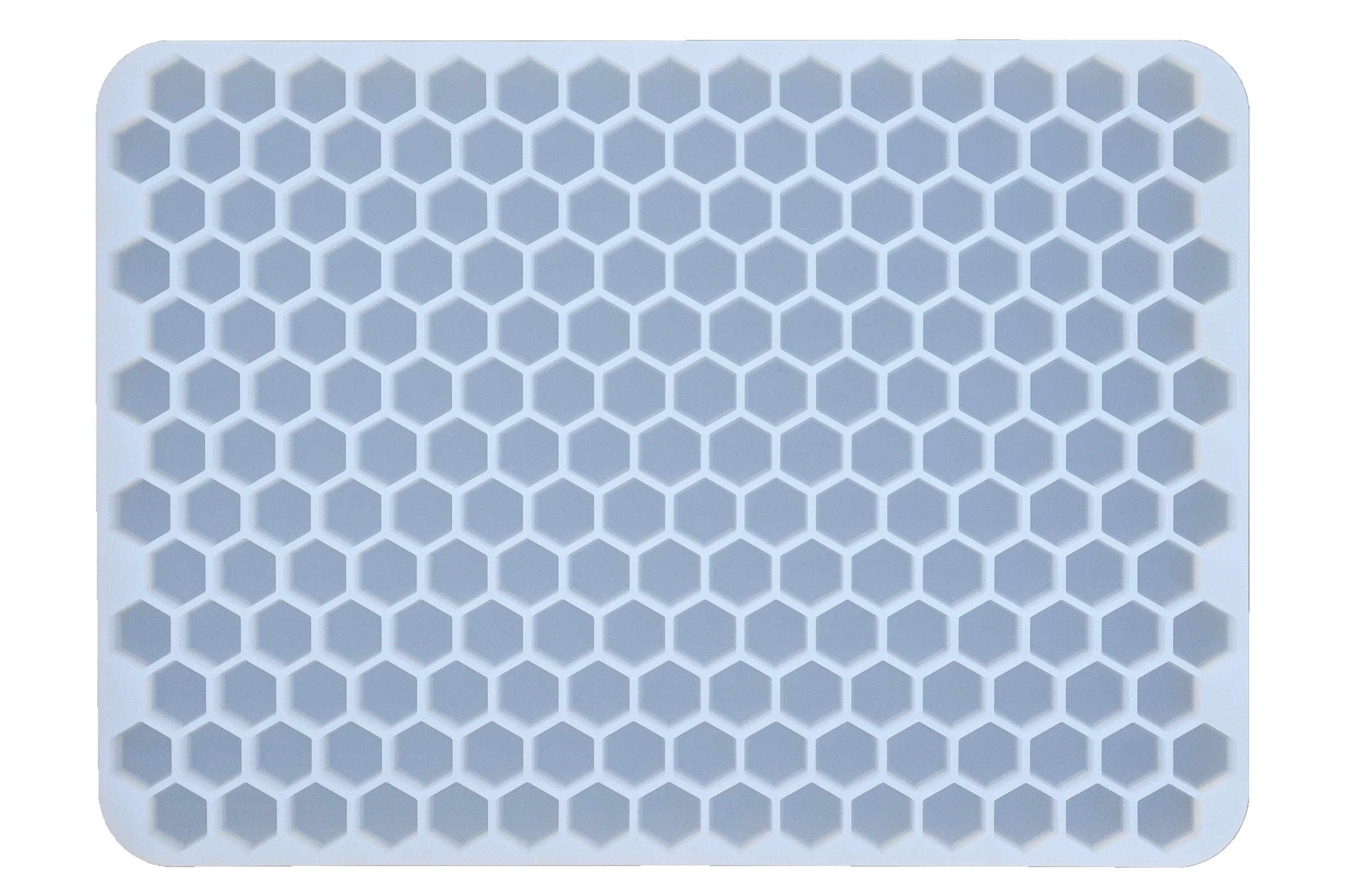 4 mL Blank Hexagon Mold - Half Sheet -  201 Cavities