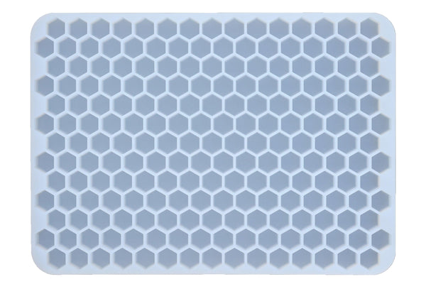 4 mL Blank Hexagon Mold - Half Sheet -  201 Cavities