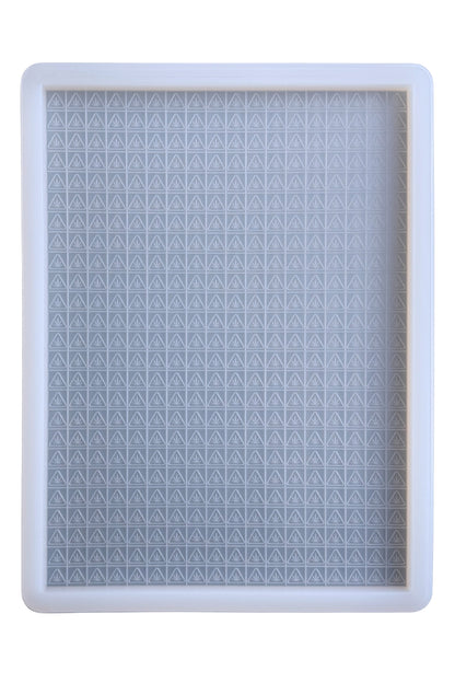 3 mL Square Gummy Slab Mold - NJ THC Logo Mold - Half Sheet - 1 Large Cavity (450 Candies)