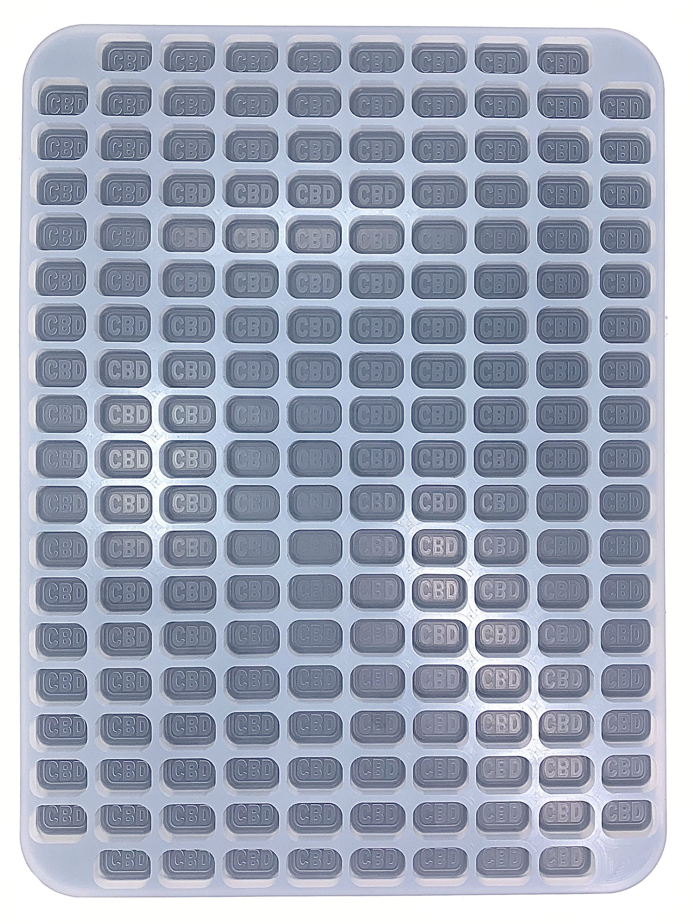 CBD Gummy Mold - Half Sheet - 4 mL - 186 Cavities - Vector Molds 