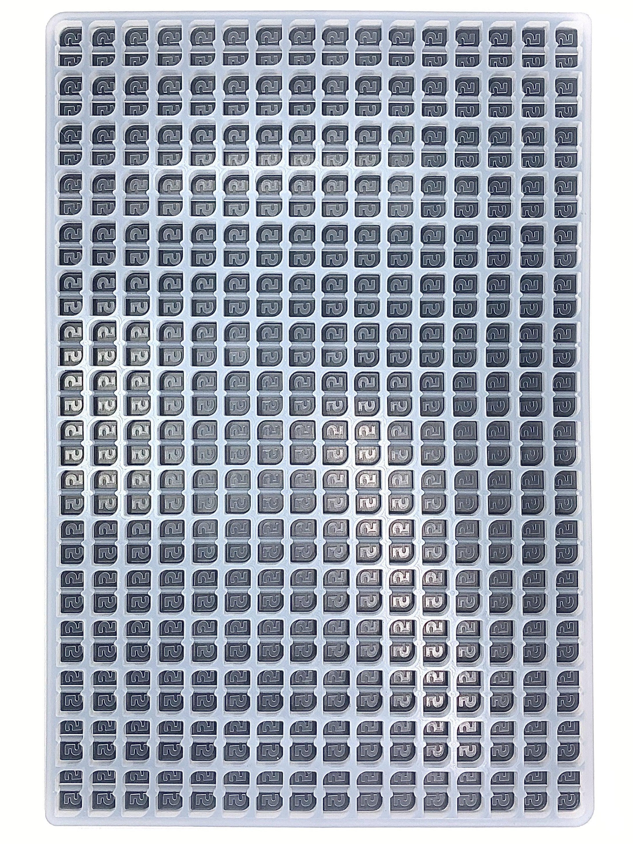 Two way Depositor Mold - Breaker - 5mg - 2.3 mL - 256 cavity - Vector Molds 
